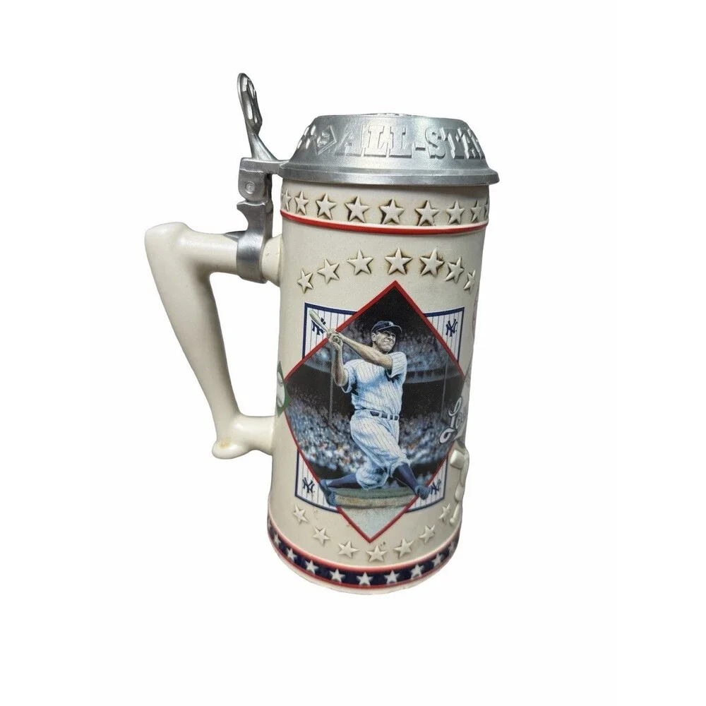1996 Lou Gehrig The Iron Horse All Star Sluggers Beer Stein Longton Crown Ltd Ed